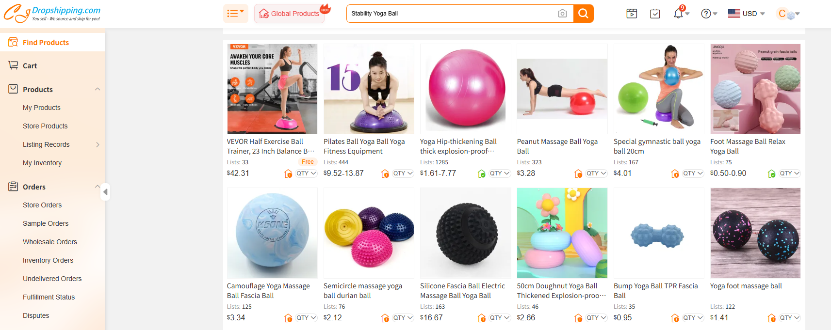 Stability Yoga Ball